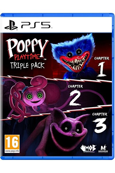 Maximum Entertainment Poppy Playtime Triple Pack for PS5 - PlayStation 5 - New
