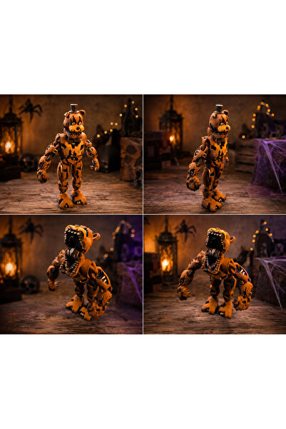 You Toys Five Nights at Freddy’s/ FNAF Nightmare FREDDY Ağzı açılıp kapanır e...