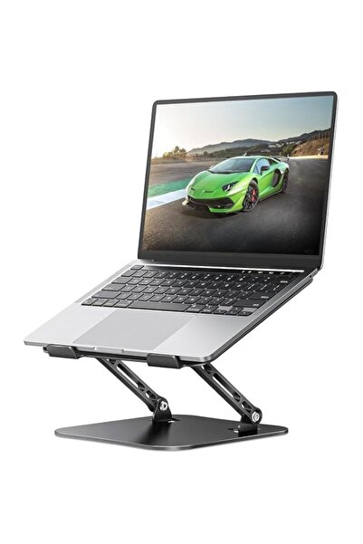 Generic Aluminum Laptop Stand - Double Axis Foldable Holder for up to 17" Lap...