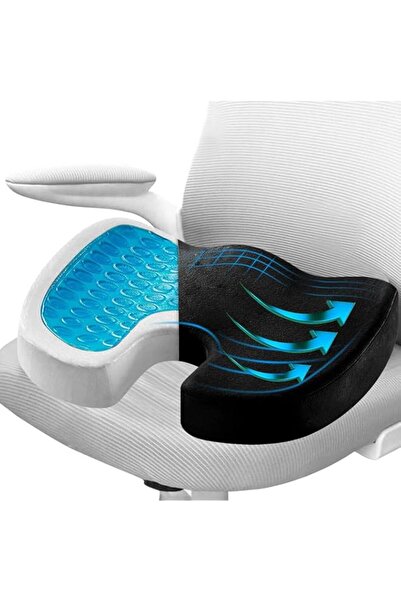 Generic Sulfar Seat Cushion with Cooling Gel Pad | Coccyx Pillow for Sciatica...