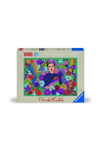 RAVENSBURGER Puzzle: Frida Khalo's Pradise - Parrot, Monkey and Blooms (...