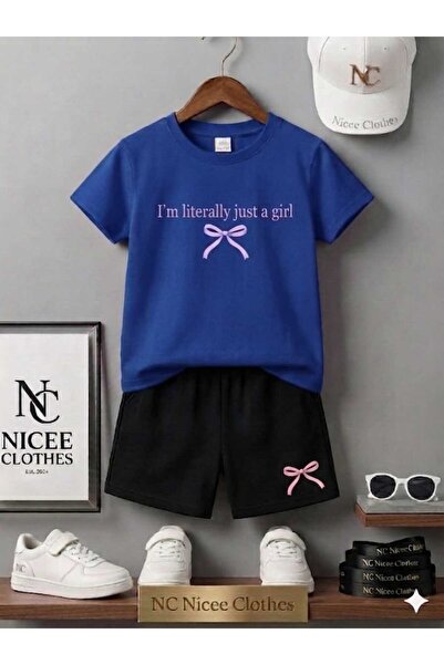 Leto Lykia Tricou și pantaloni scurți de vară pentru copii, unisex (cu inscri...