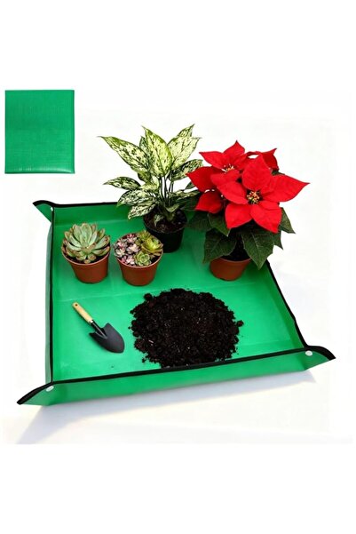 Generic Repotting Mat for Indoor Plants, 26x26 Inch, Waterproof Polyester, Po...