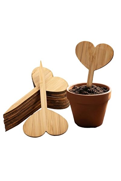 Generic 20Pcs Bamboo Plant Labels Wooden Plant Marker Garden Sign Tags Garden...