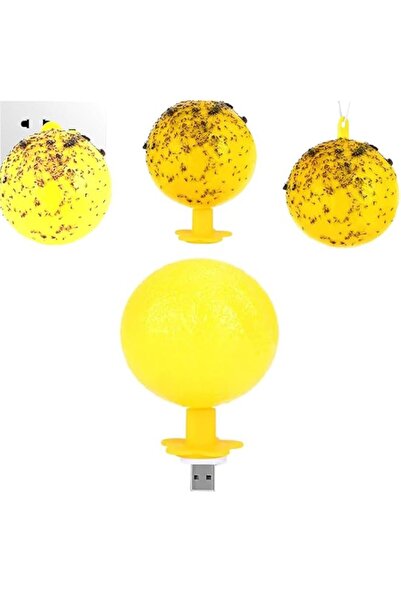 Generic Sticky Fruit Fly Trap Ball, Hanging Flying Insect Catcher, Sticky Fly...