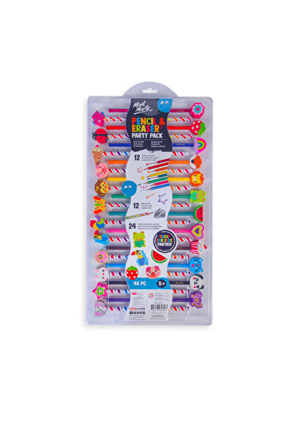 Mont Marte Set of pencil and eraser 48/set