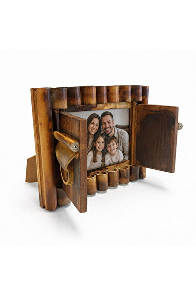 Kişiye Özel Fotoğraflı Bambu Çerçeve – 10x15 cm