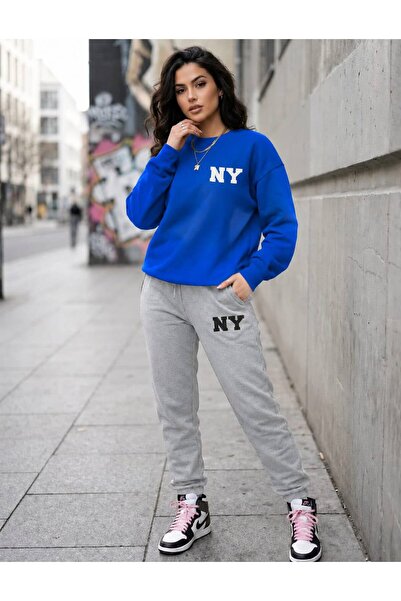 CLOTHES33 Zero Collar Sweatshirt 2-Piece Combination Winter Shardonlu Writing...
