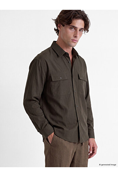 LC Waikiki Quality Pieces from Çelebi Store Relax Fit Men's Shirt