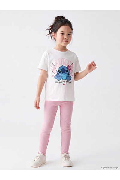 LC Waikiki I Beli Kordonlu Kız Child Leggings من Freezen Store
