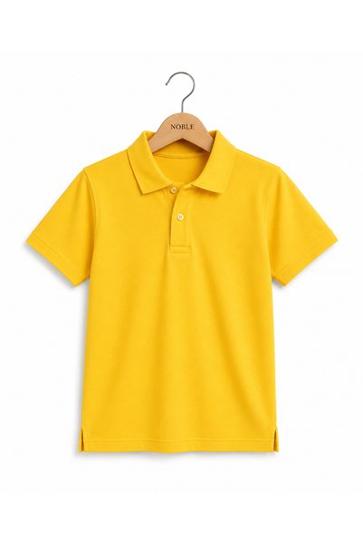 NOBLE STORE Unisex Παιδικό υφασμάτινο μπλουζάκι Lacoste με κοντό μανίκι και λ...