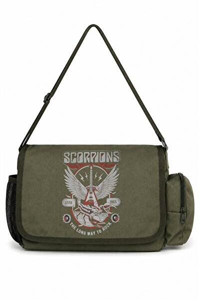 SEVBANO Scorpions Rock Metal Music Band Printed Unisex School, Sports, Office...