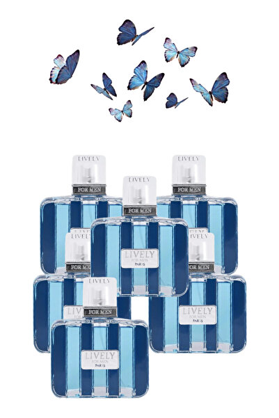 LIVELY 6 Pieces Paris Perfume 178ML
