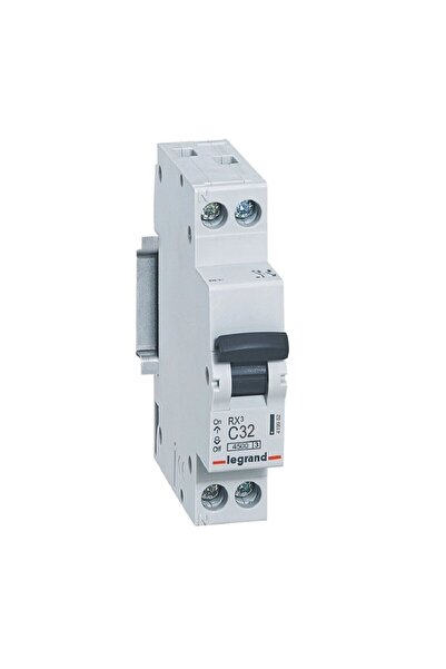 OEM Siguranta automata modulara Legrand RX3 419952, 4.5 kA, 1P+N, 32 A, curba C