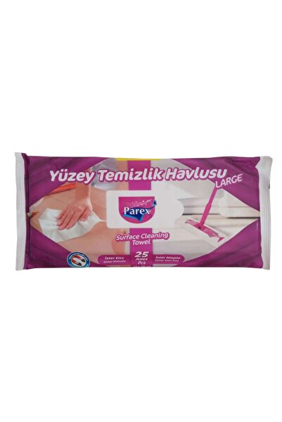 OEM Lavete umede pentru mop Parex, alb, 25 bucati