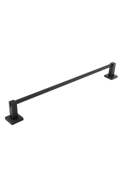 OEM Kadda Troll 66324 bathroom towel holder, bar type, black, 60.7 x 8 x 5 cm