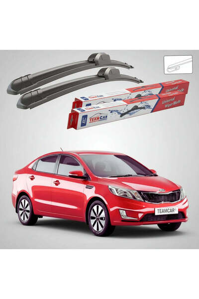 TEAMCAR Υαλοκαθαριστήρες Kia Rio III UB Sedan 2011-2017 |   Εμπρόσθιο Σετ Επί...