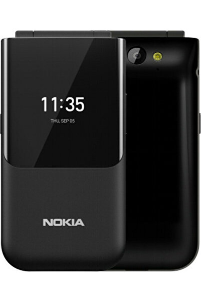 Nokia 2720 Αναδιπλούμενο Τηλέφωνο με Κουμπιά Διπλής SIM Μαύρο Ωκεανός