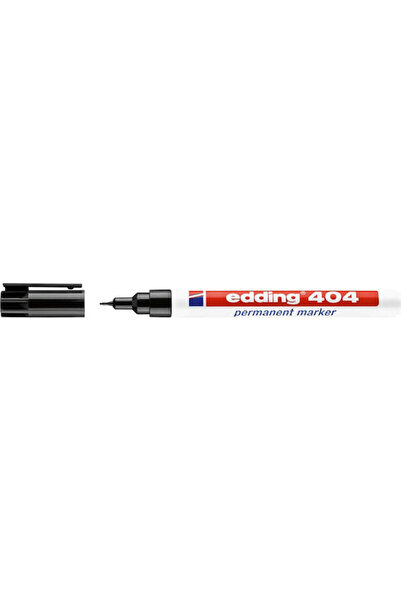 Edding 404 Μόνιμος Μαρκαδόρος 0.75mm Μαύρο