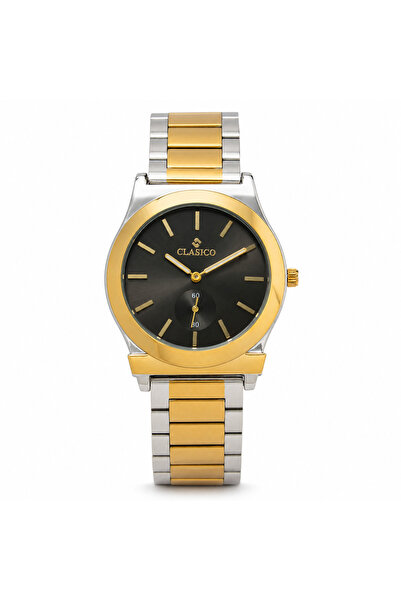 Clasico Minimal Men's Watch – 40mm Black Sunray Dial, Small Seconds Sub-Dial,...