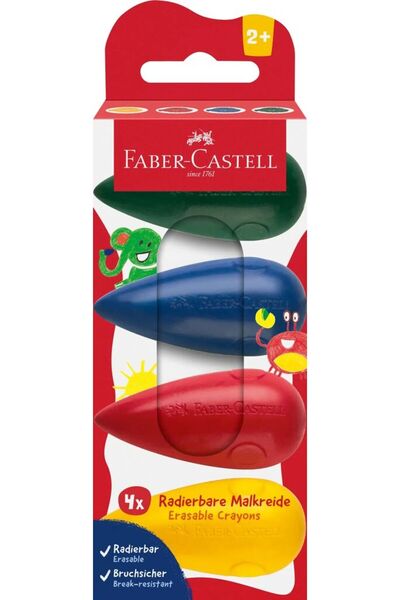 Faber Castell Creioane cerate model bulb set 4 buc faber-castell