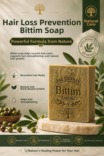 VERANT Hair Removing Natural Bittim Soap 2 Pieces