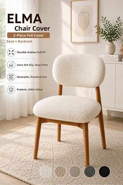 Faiend Elastic Lycra Chair Cover - Chair Cushion Jacquard Chair Cushion Cover...