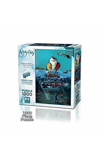 ALVERA COLLECTION 20709 under the Water 1000 Piece Puzzle-Ks Puzzle