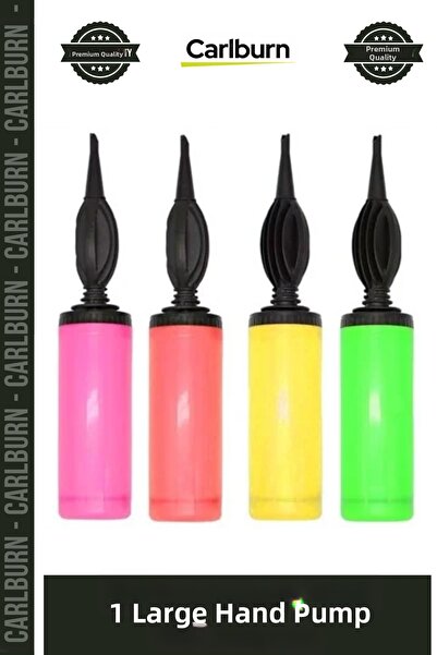 Carlburn # Pompă din plastic durabil pentru umflarea baloanelor, practică, po...