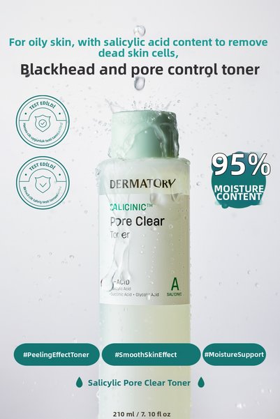 DERMATORY Salicylic Acid Containing Anti-Oil Purifying Anti-Pore Tonic Salici...