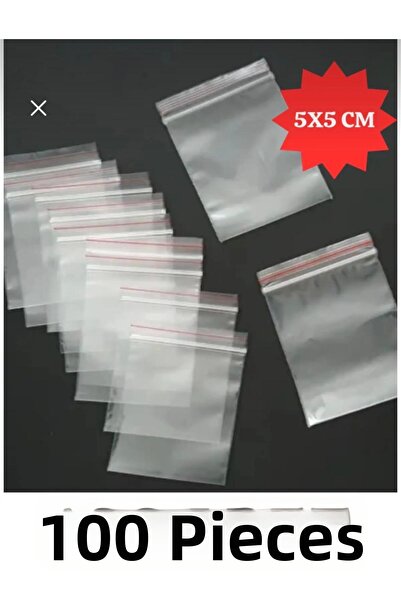 MGZ أكياس هدايا للثلاجة مقاس 5×5 سم، 100 قطعة، أكياس تجميد للحلويات والوجبات ...