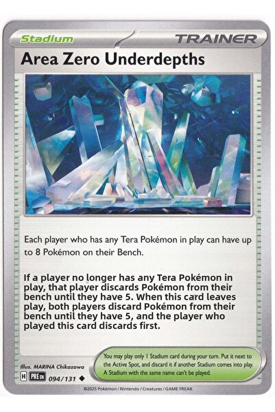 Pokemon Area Zero Underdepths 094/131 - Prismatic Evolutions - Card (Mint)
