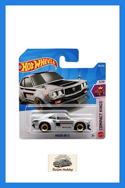 Hotwhells Hotwheels Mazda Rx-3 - Gray