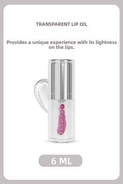 Farmasi Lip Oil |   Radiant Lip Oil with Moisturizing and Care Effects -Trans...
