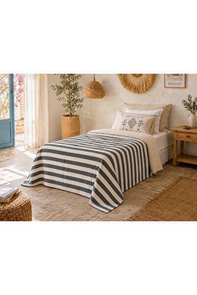 Sabia Daily 100% Cotton Muslin Pique 4 Layer Single Pique 170X220 cm