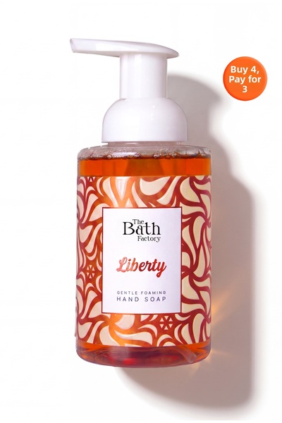 THE BATH FACTORY Moisturizing Purifying Liberty Foam Soap 300 ml