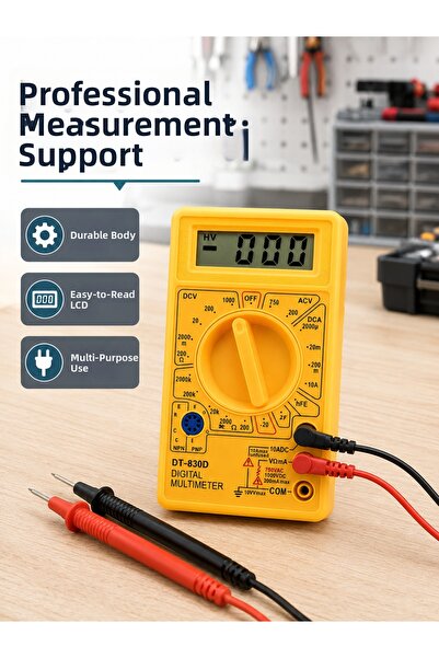 Lisinya Digital Multimeter Measuring Instrument Ac Dc Measurement and New Gen...