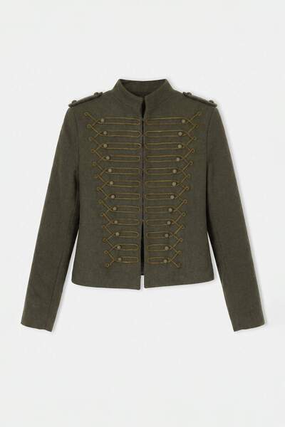 Trendyol Collection Khaki Regular Coat Twoss26Mo00022