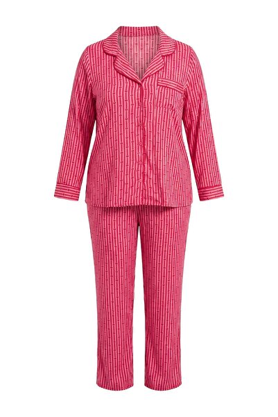 Trendyol Curve Red-Multicolor