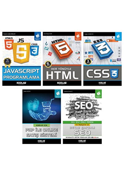 Genel Markalar PHP ile WEB Programlama Seti 2 (6 Kitap Takım)