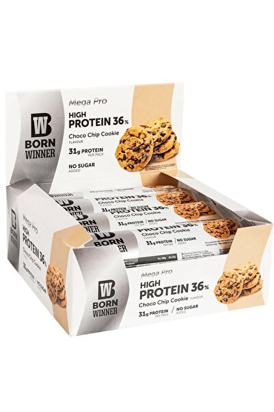 Born Winner 31g PROTEIN each Bar - بورن وينر بروتين بار ميجا برو بالكوكيز وال...