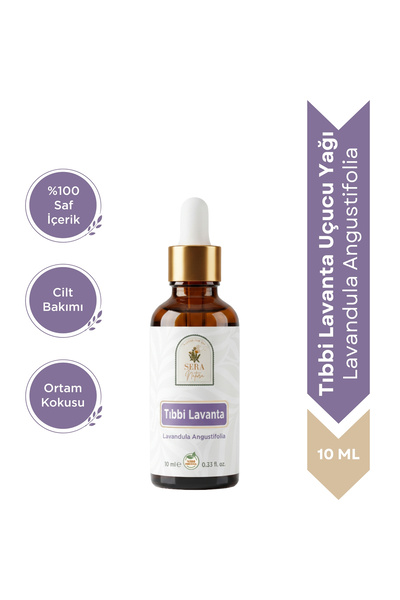 Sera Natura Tıbbi Lavanta Uçucu Yağı 10 ml – Stres ve Uykusuzluğa Doğal Çözüm...