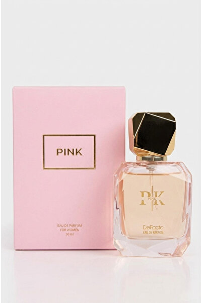 DeFacto Kadın Pink Çiçeksi-Meyvemsi 50 ml Parfüm EDT – Ferah ve Kalıcı Parfüm