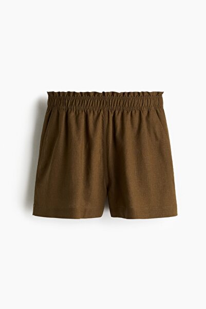 H&M Keten Karışımlı Şort
