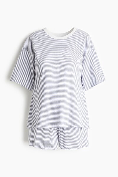 H&M MAMA Before & After Pamuklu Pijama Takımı
