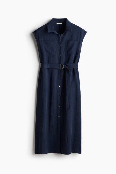 H&M Kemerli Elbise