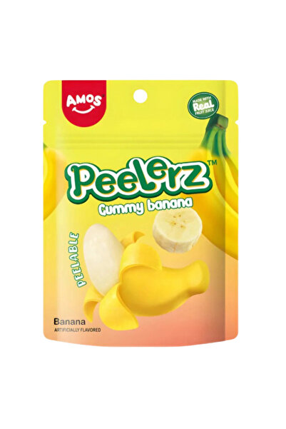 Amos Cutie cadou cu jeleuri pentru copii – 7 pachete de jeleuri x 65g (Mix de fructe, Jeleuri decojibile și 4D)