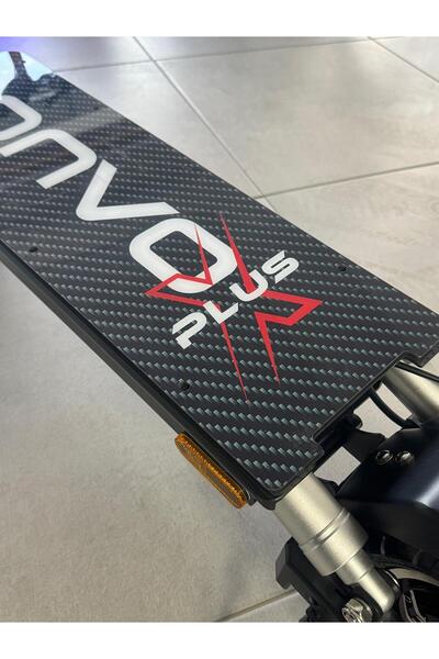 bisiklet dünyam ONVO 012X Plus Scooter Karbon Deck Pleksi - Lüks Parlak Board...