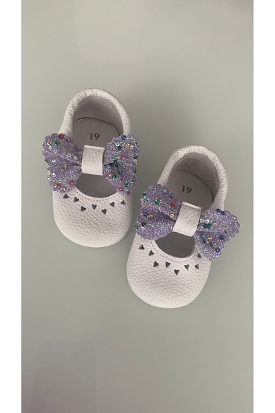 Babylee Hakiki Deri Bebek Makosen Ayakkabı