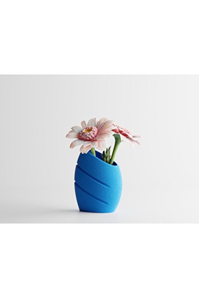 Sani Vază „Diara BIG” 156 x 95 x H200 mm - Cyan